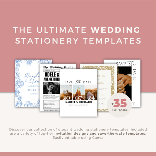 The Ultimate Wedding Stationery Template